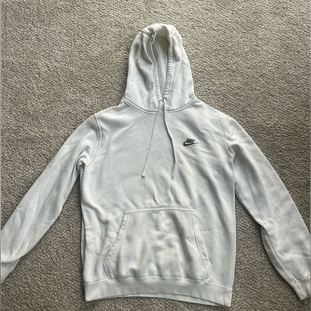 White Nike Hoodie